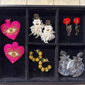 ✨5 pair of earrings ✨